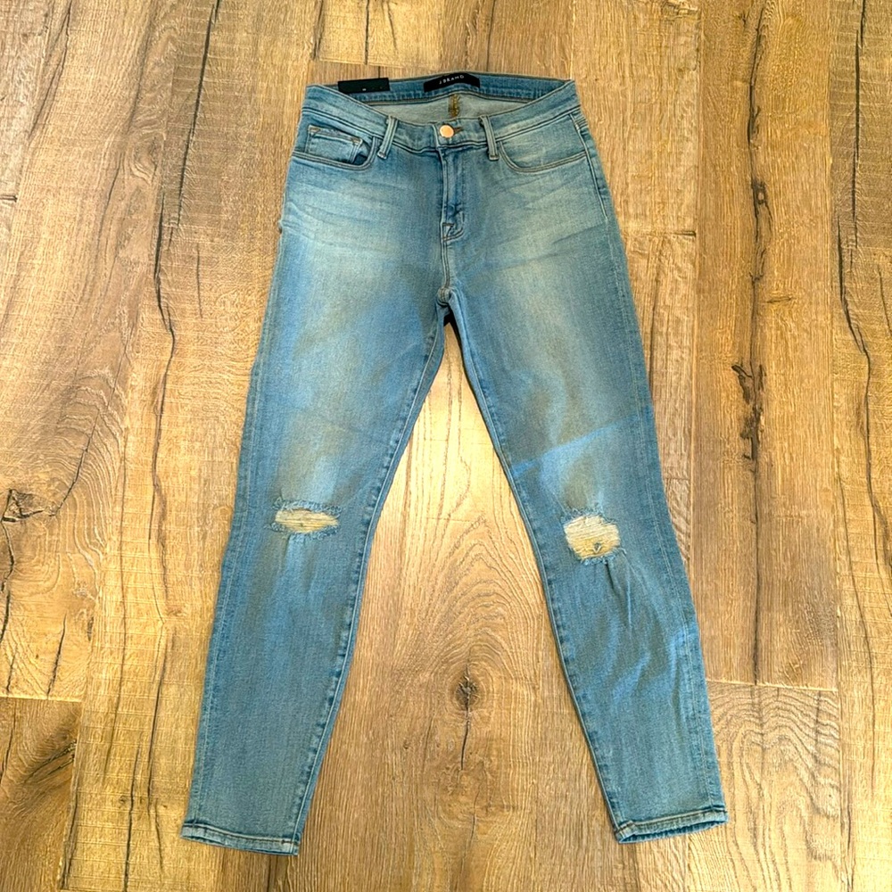 J Brand Capri Mid-Rise